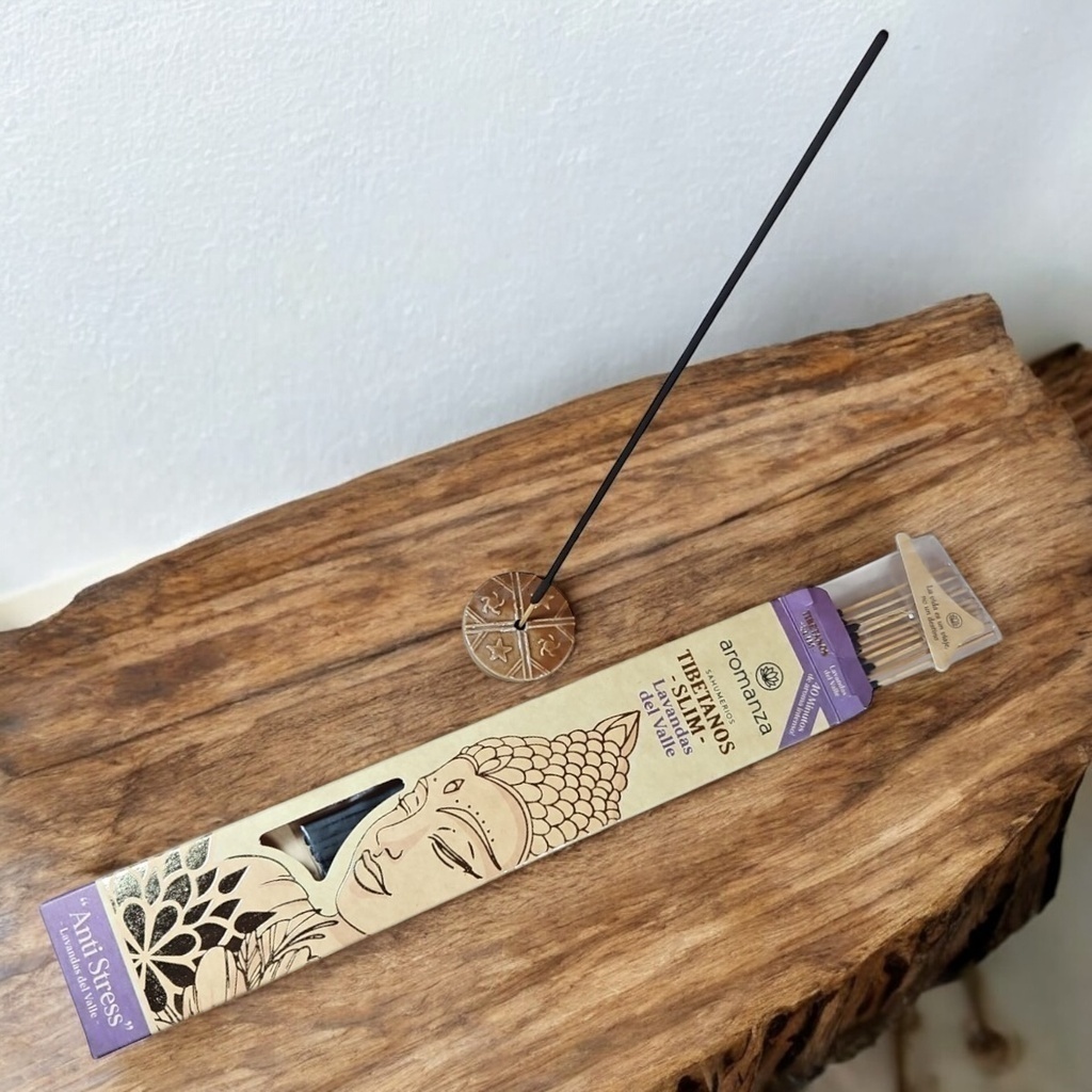 Sahumerios Tibetanos Slim LAVANDAS DEL VALLE 10u Aromanza - 3