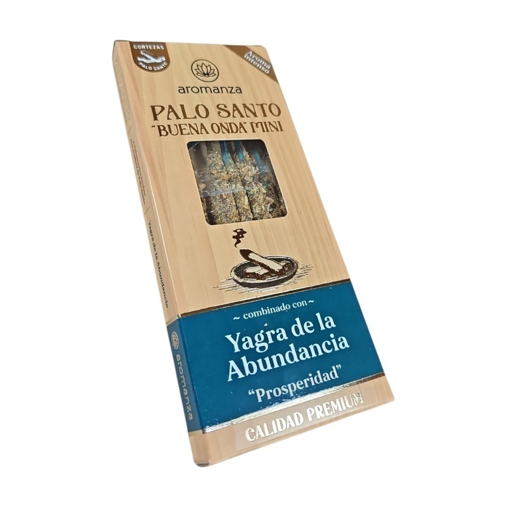 Sahumerios Mini Palo Santo BUENA ONDA YAGRA DE LA ABUNDANCIA - 2