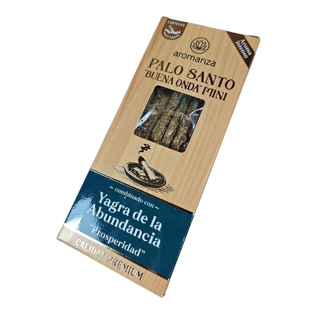 Sahumerios Mini Palo Santo BUENA ONDA YAGRA DE LA ABUNDANCIA - 5