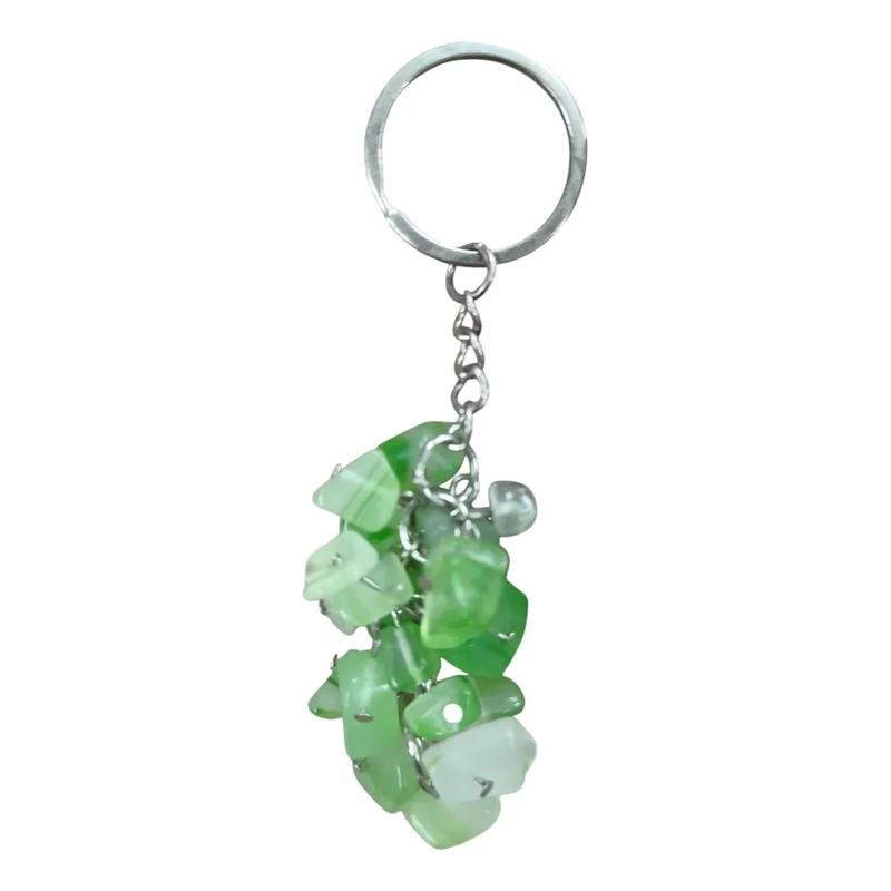 Llaveros de Piedras Chip - TURQUESA y Varias